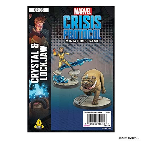 Marvel Crisis Protocol: Crystal & Lockjaw Character Pack