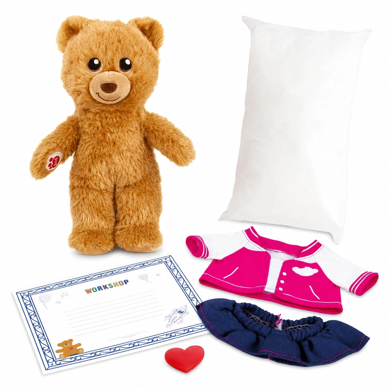 Casdon Mini Bear Friend & Outfit Pack - 22.9 cm