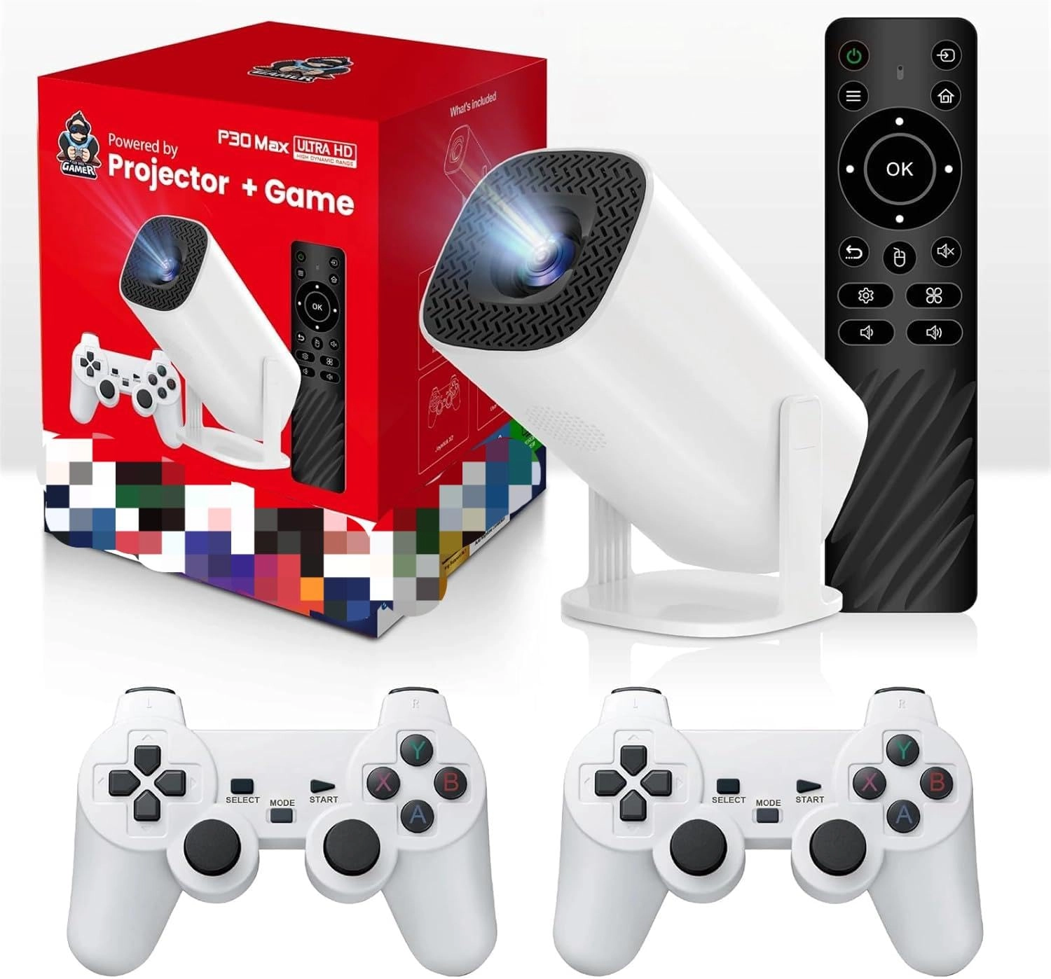 ZWXYVUT P30 MAX 8000 Lumens 1280 x 720