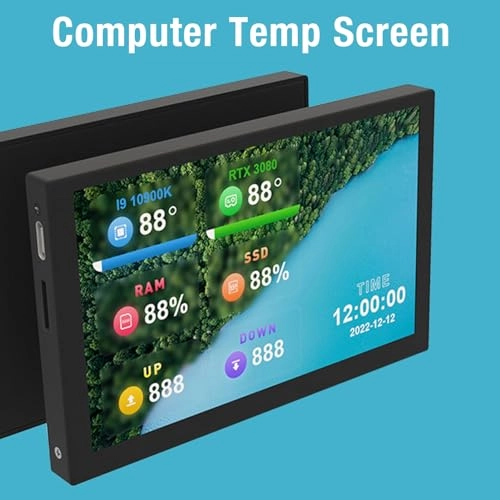 Computer Temp Screen - 800x480 5 inches