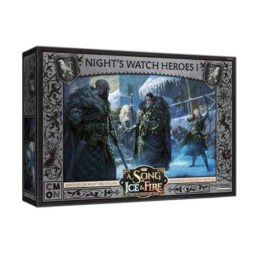 A Song of Ice and Fire Tabletop Miniatures Game: Night's Watch Heroes I Box Set