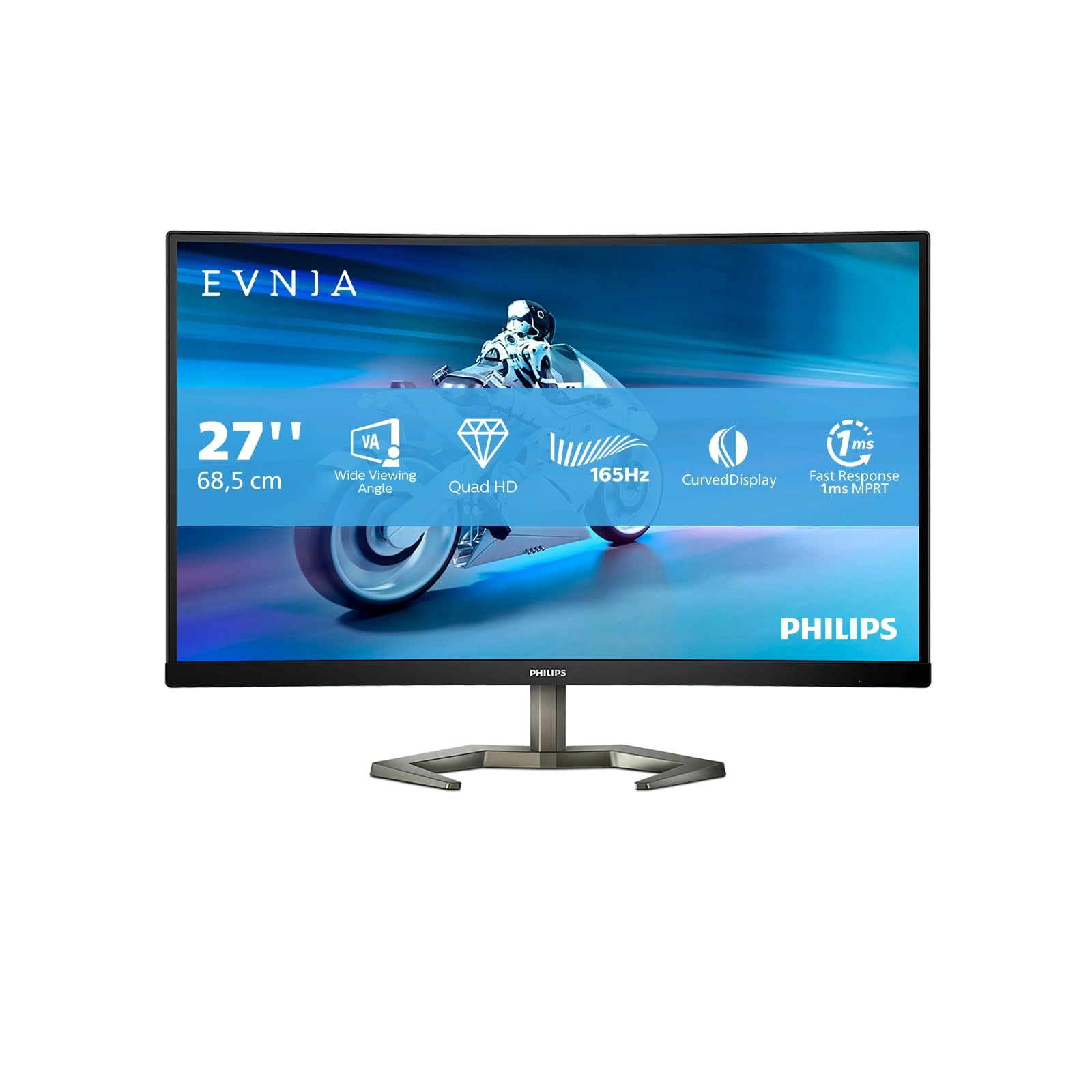 Philips 27M1C5500VL - 27 Inches 2560 x 1440 Pixels