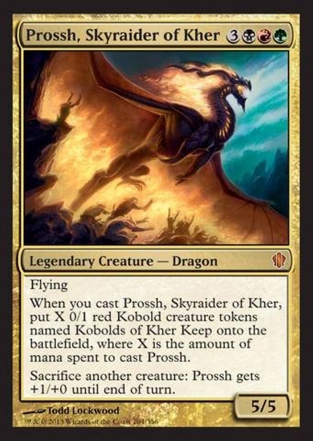 Magic: the Gathering Prossh, Skyraider of Kher 204249