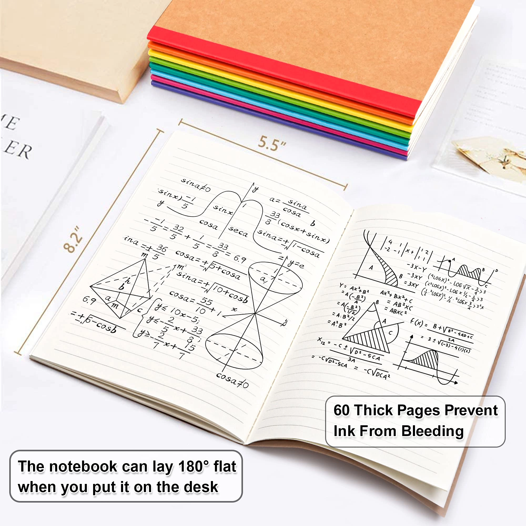 Composition Notebook A5 Softcover - Lined 30 Sheets