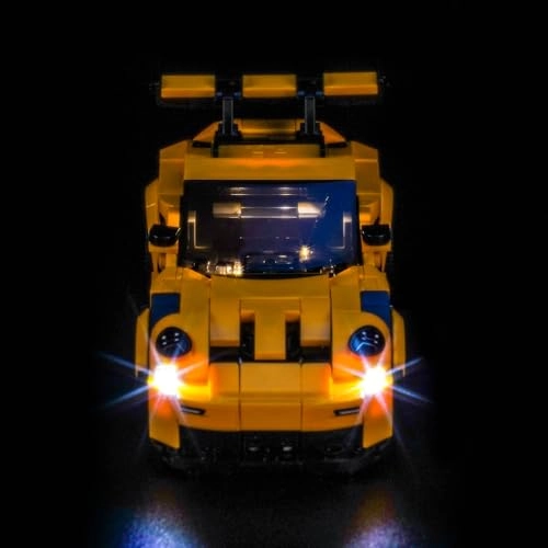 LED Light Set (DE02-77239-P96001) - Compatible with Lego 77239 Porsche 911 GT3 RS USB