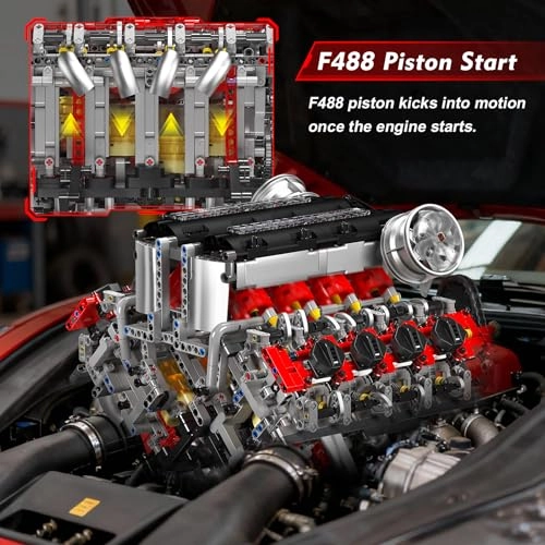 V8 Engine - 2718 pcs for ages 14+