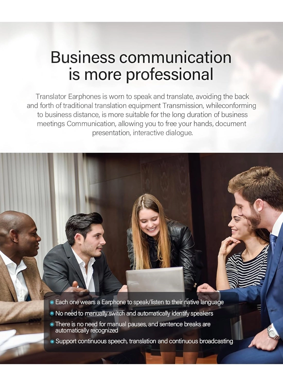 Translation Earbuds - 164 world languages