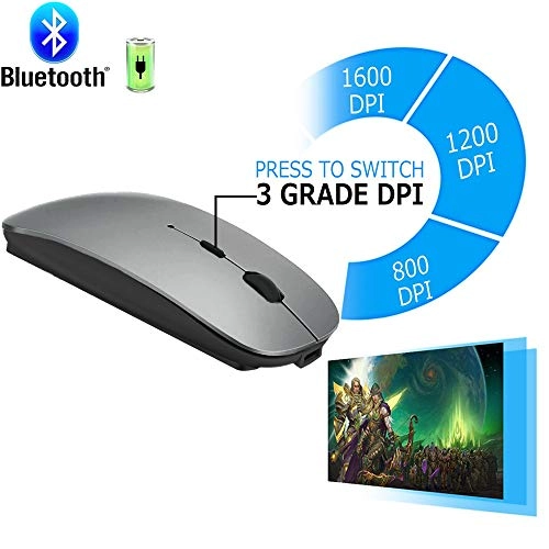 LED Rechargeable Mouse - Bluetooth