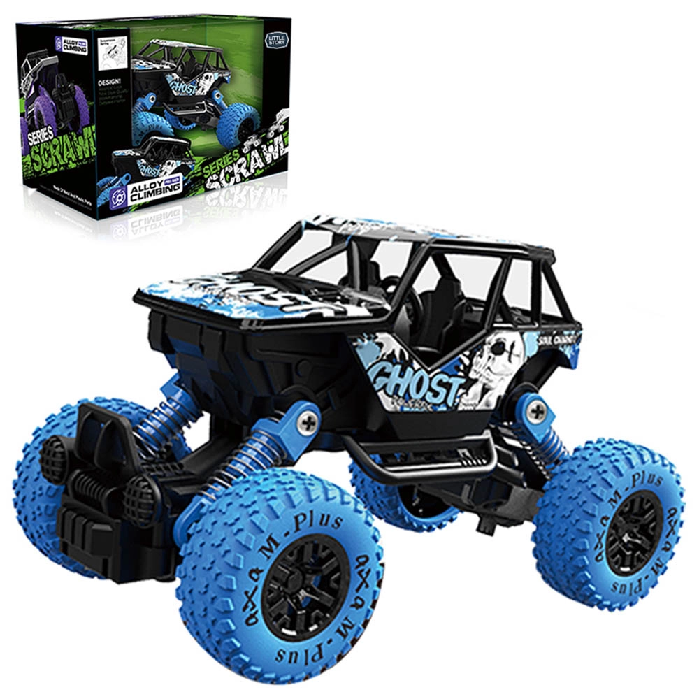 Pull Back Die Cast Open Door Toy Car - 1:32