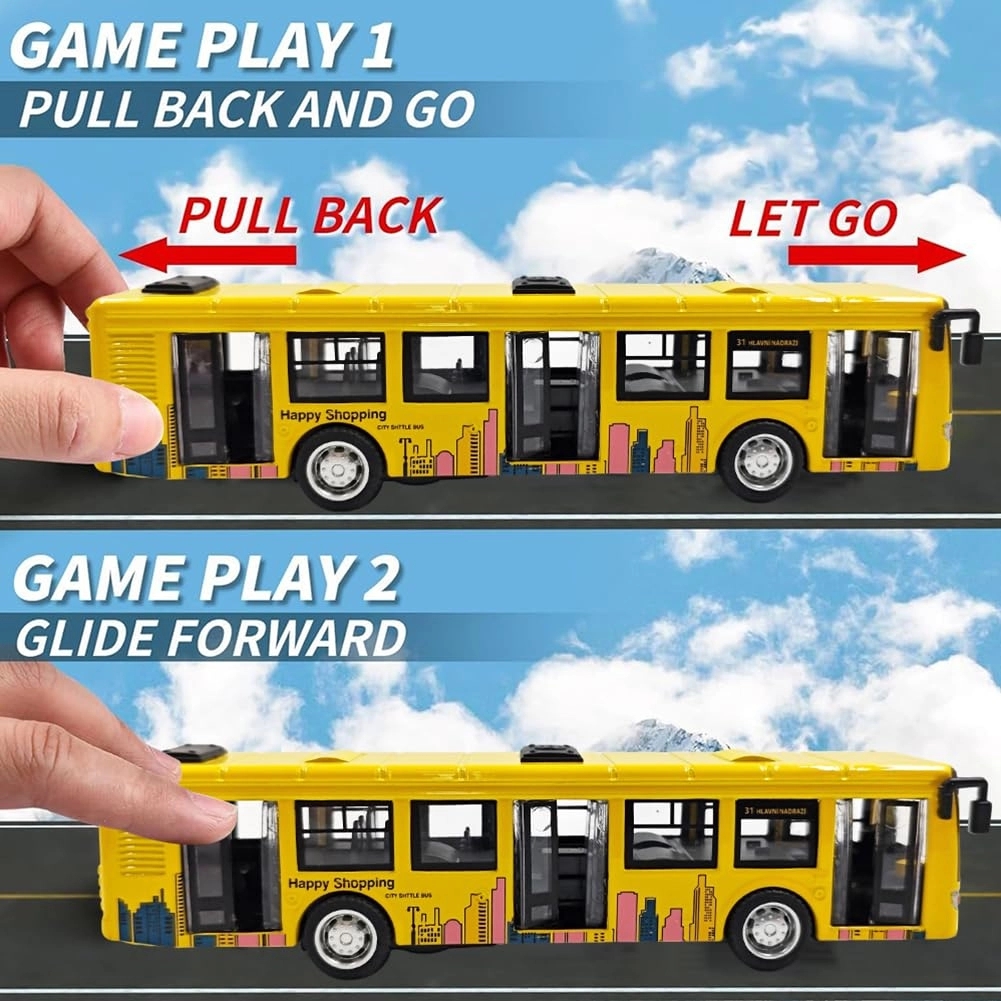 Bus Model Car - 1pcs
