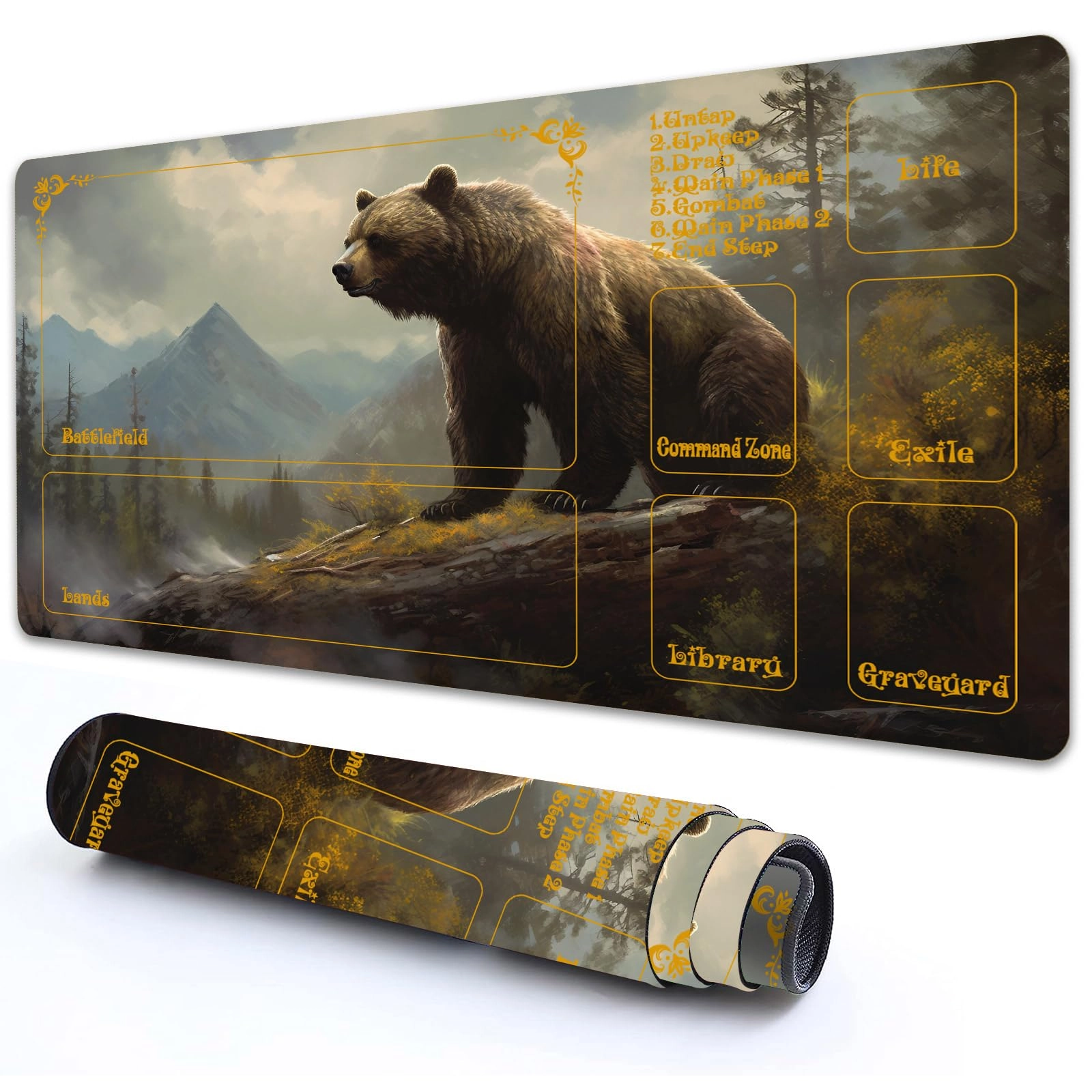 RMJKXQZG MTG Playmat - space