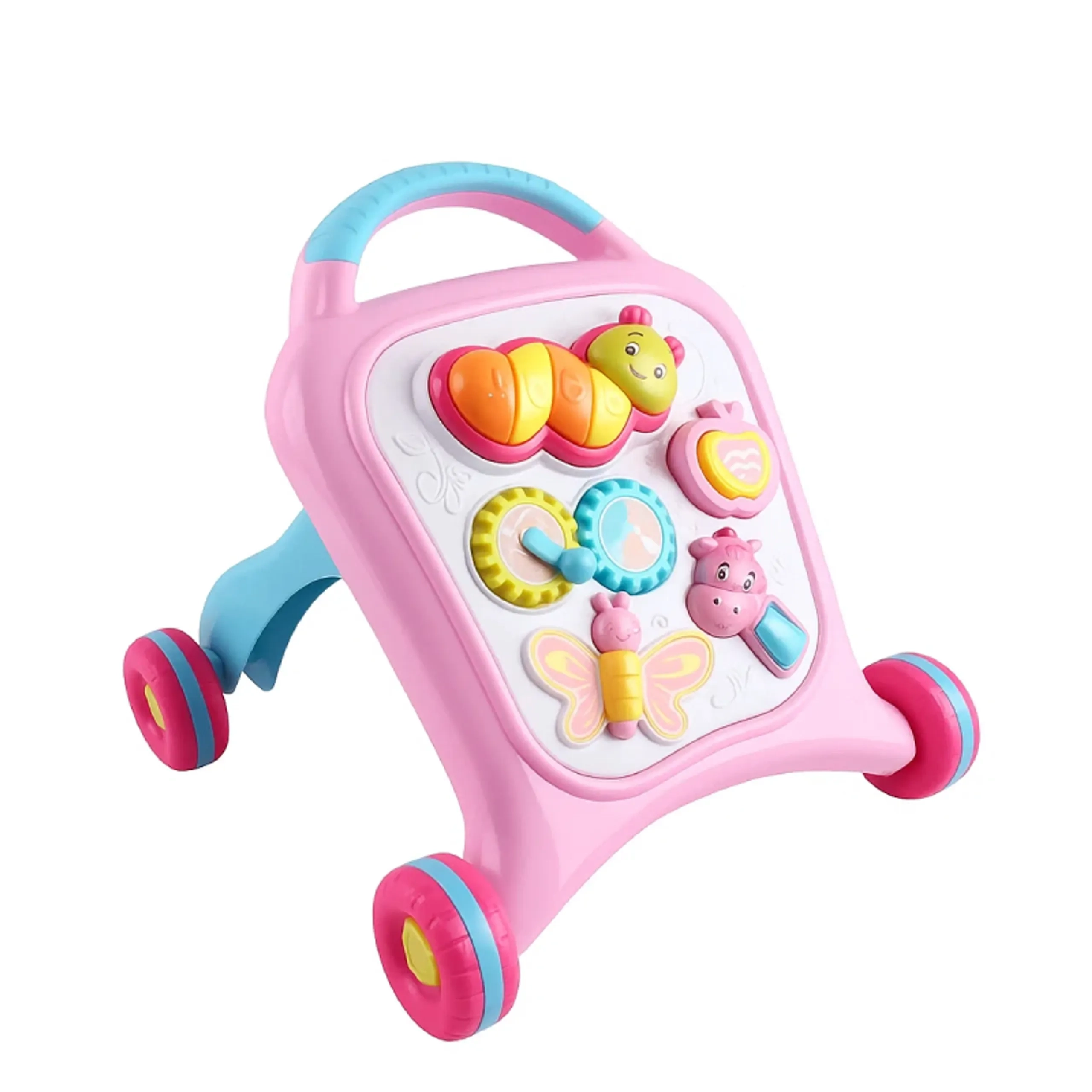Luke Activity Baby Walker - Light Blue 9 Months