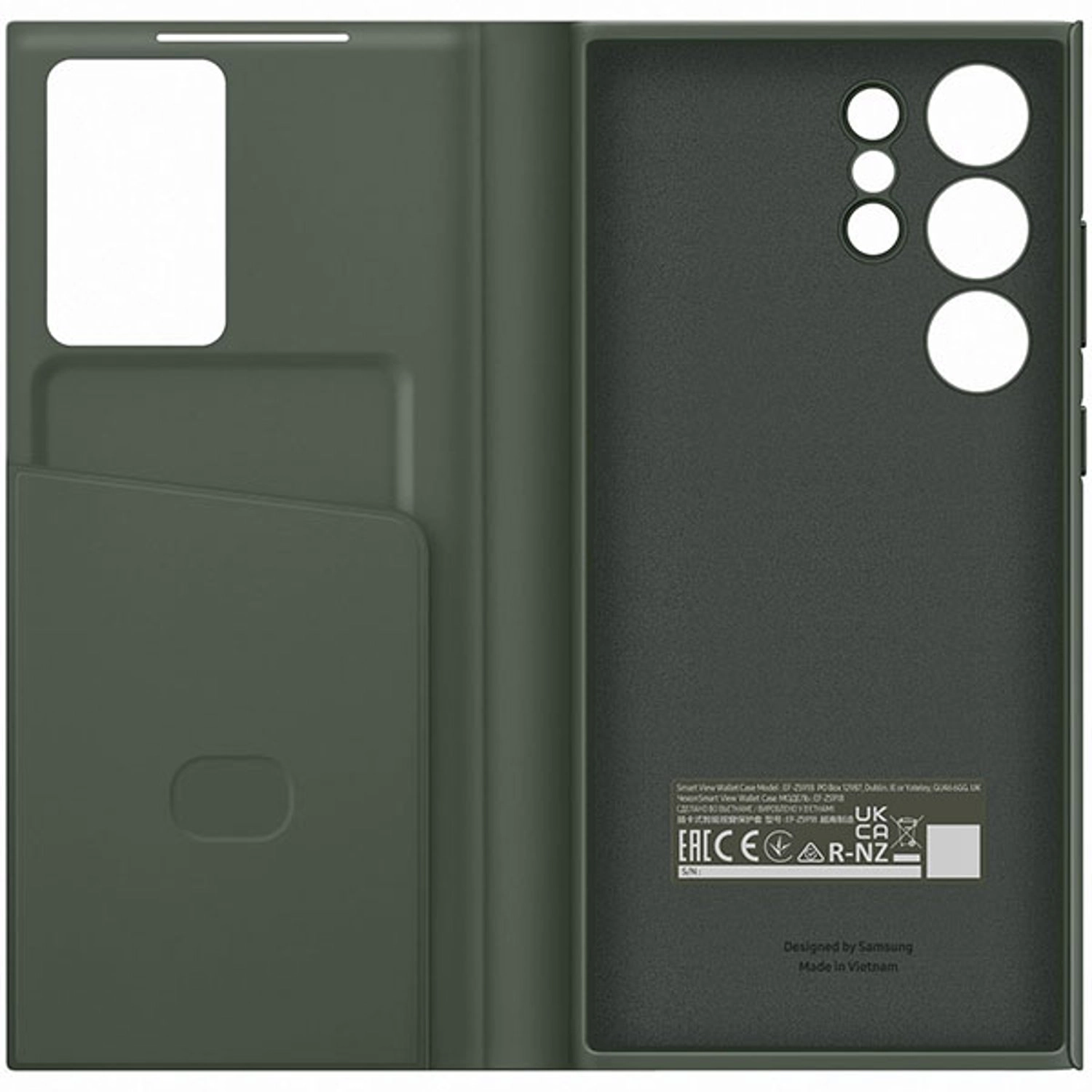 Samsung S23 Ultra Smart View Wallet Case for Galaxy S23 Ultra