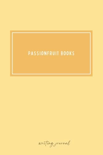 Passionfruit Books Banana Pudding Writing Journal 6" x 9" Softcover - Lined 120 Pages