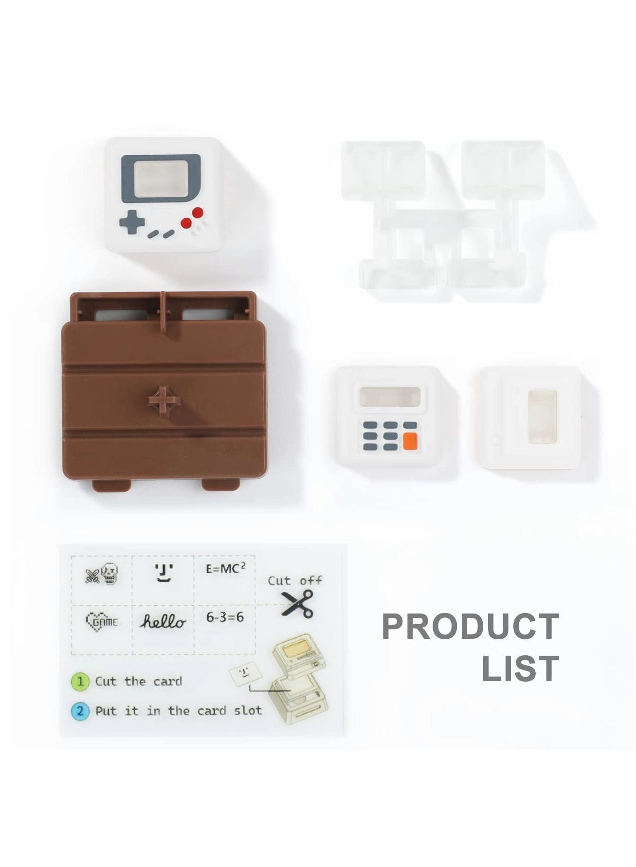 Mini Esc Keycap - 3 Detachable Panels Backlit OEM Profile White