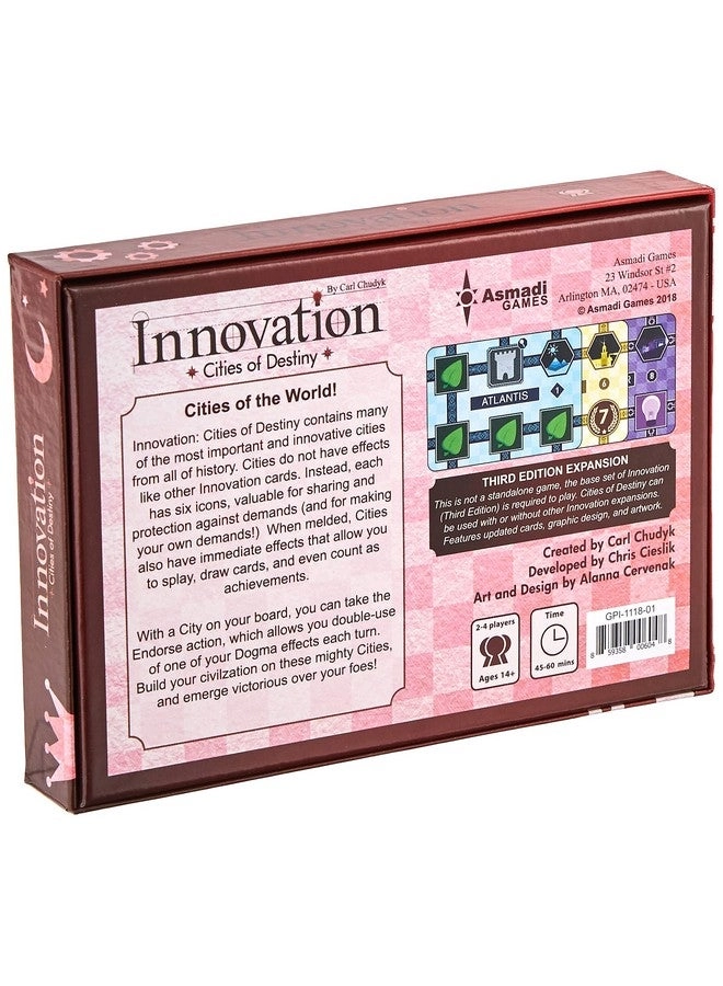 Innovation: Cities of Destiny - Third Edition