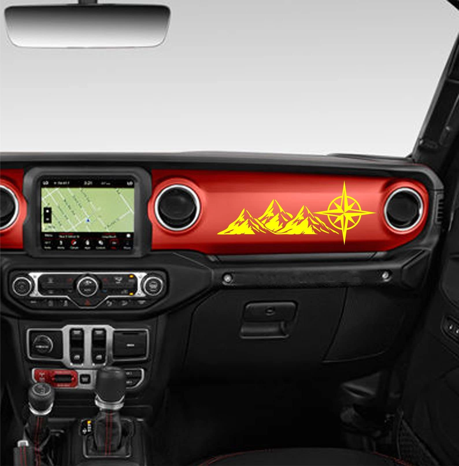 Car Dashboard Stickers