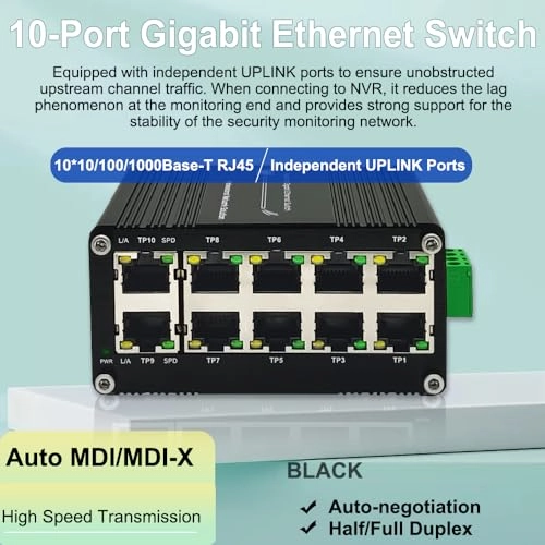 LNK-IMC010G 10-ports