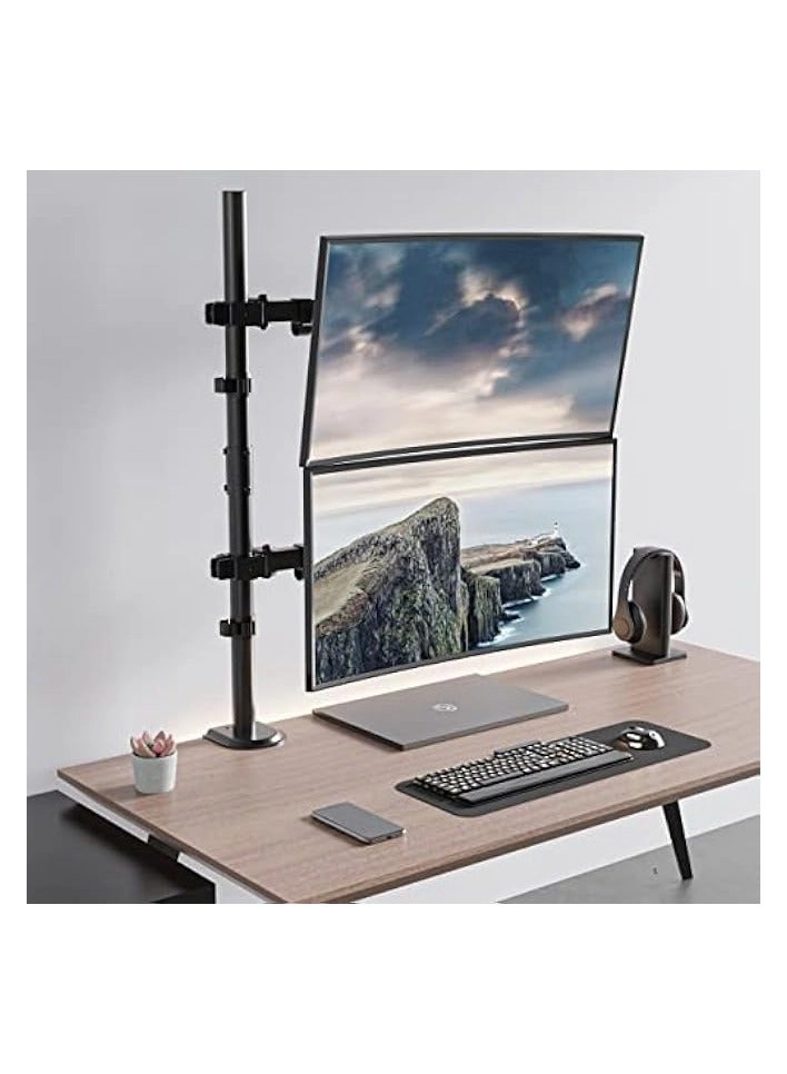 Dual Monitor Stand - 32 inch 75mm x 75mm 100mm x 100mm
