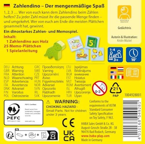 SUPERMINI SPIEL - ZAHLENDI (German)