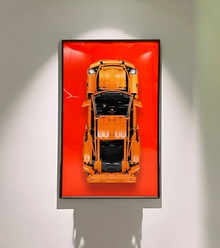 Wall Bulletin Board for Lego Technic Porsche 911 GT3 RS (42056) - 75 x 45 cm
