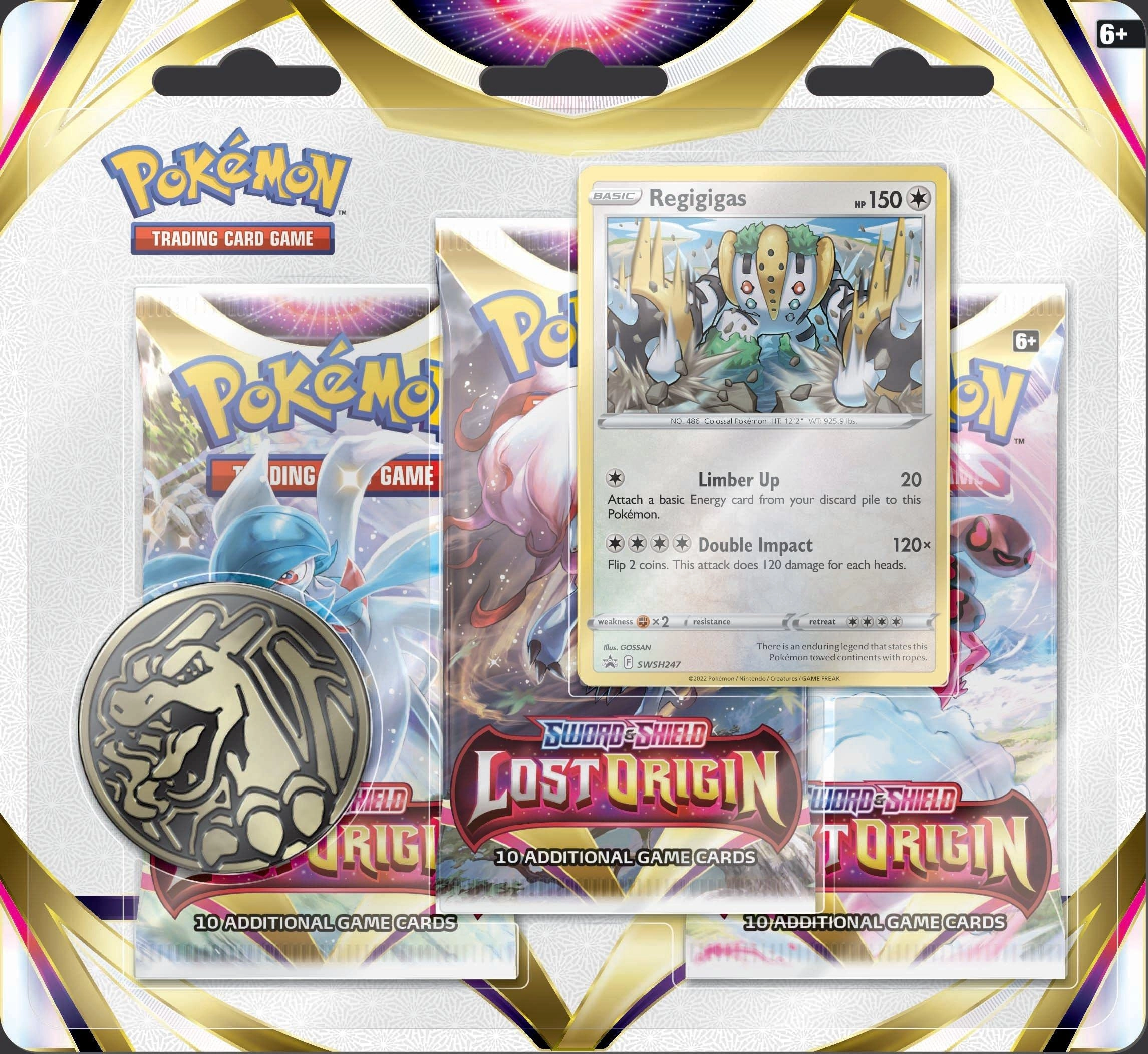 Pokémon Lost Origin Regigigas - 3 pcs