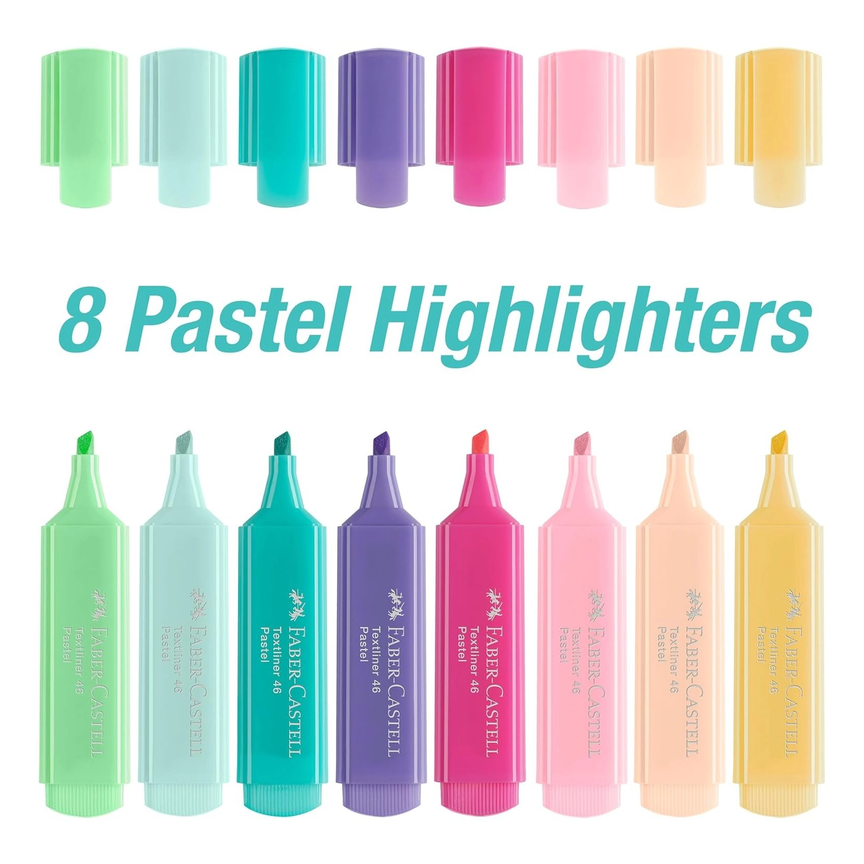 Pastel Highlighter Set 46 - 8 PCS