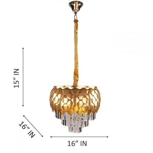 Crystal Chandelier - White Warm White Natural White