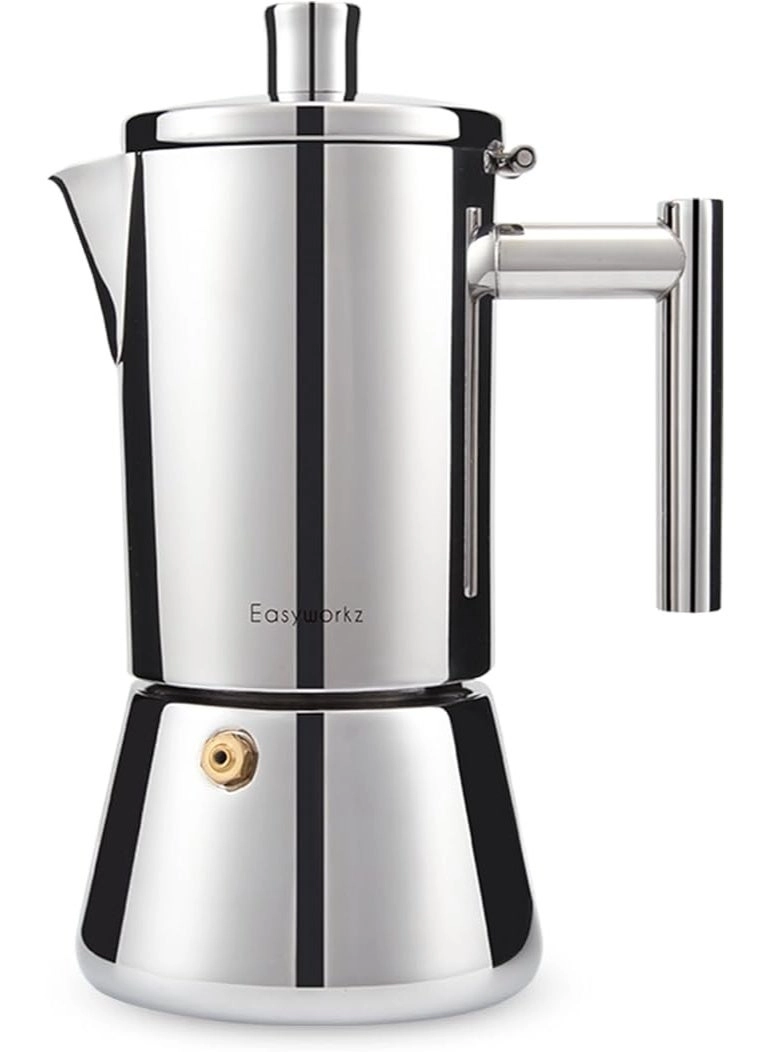 Moka Pot - Stovetop Induction 6Cup