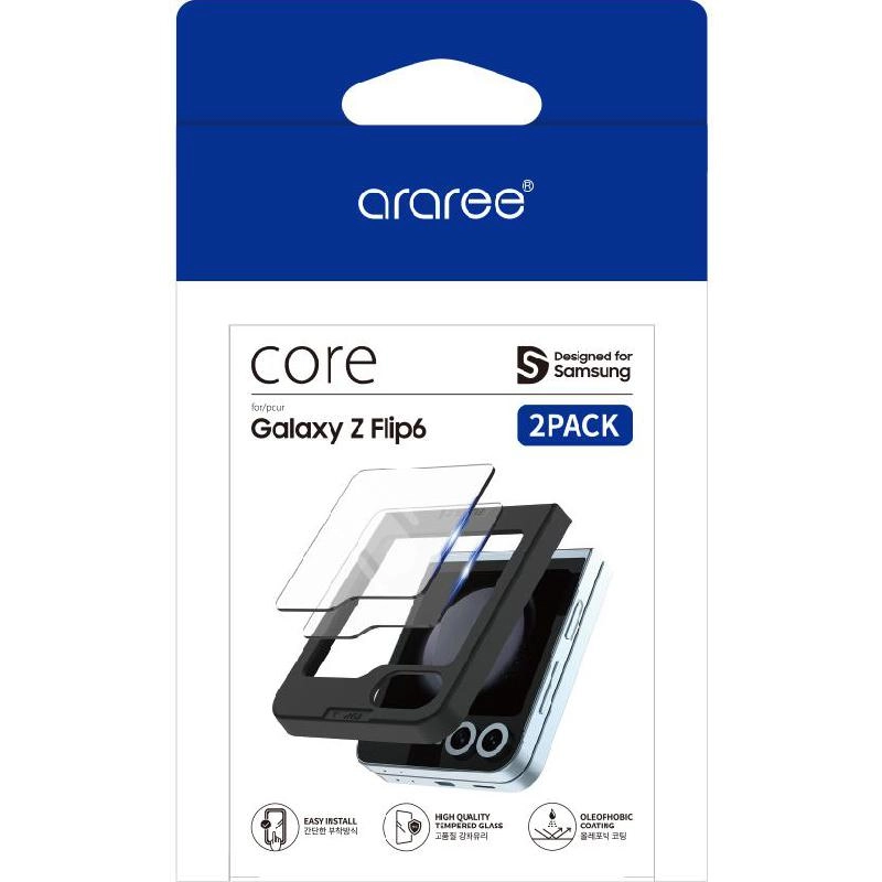 Clear Tempered Glass Screen Protector for Samsung Galaxy S23 FE 5G (2-Pack)