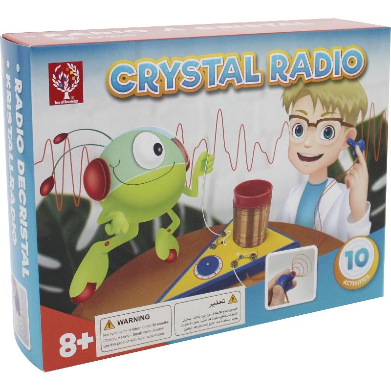 Edu-Toys Crystal Radio - 8 Years and Above