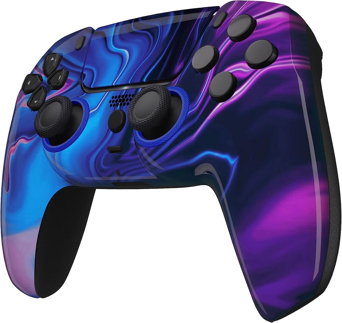 Wireless Controller - Blue & Purple Swirl