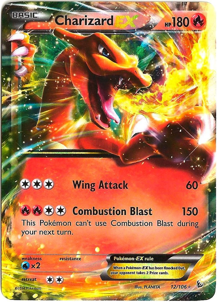 Pokmon Charizard Ex 12106 - 1pcs