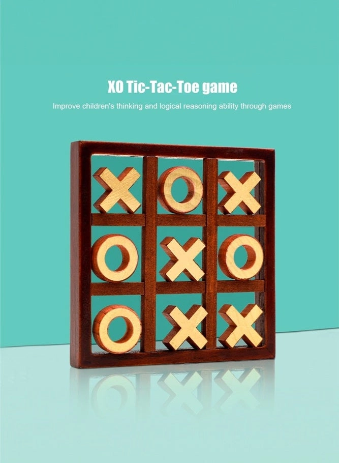 Tic Tac Toe Wooden Puzzle