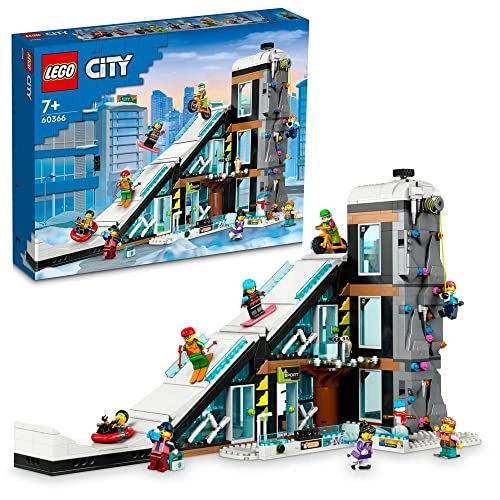 City Ski and Climbing Centre (60366) - 3-Level Modular Building 8 Minifigures