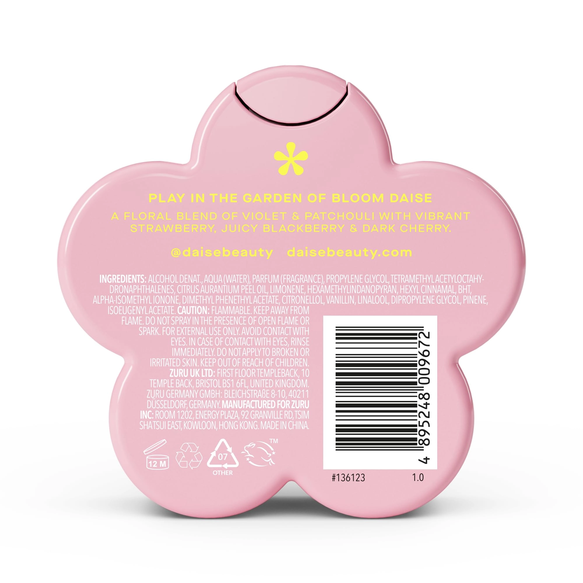 Bloom - 6×100ml Violet & Berry