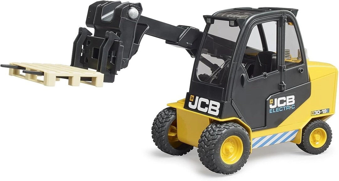 BRUDER JCB 30-19E Teletruk - Electric With Pallet