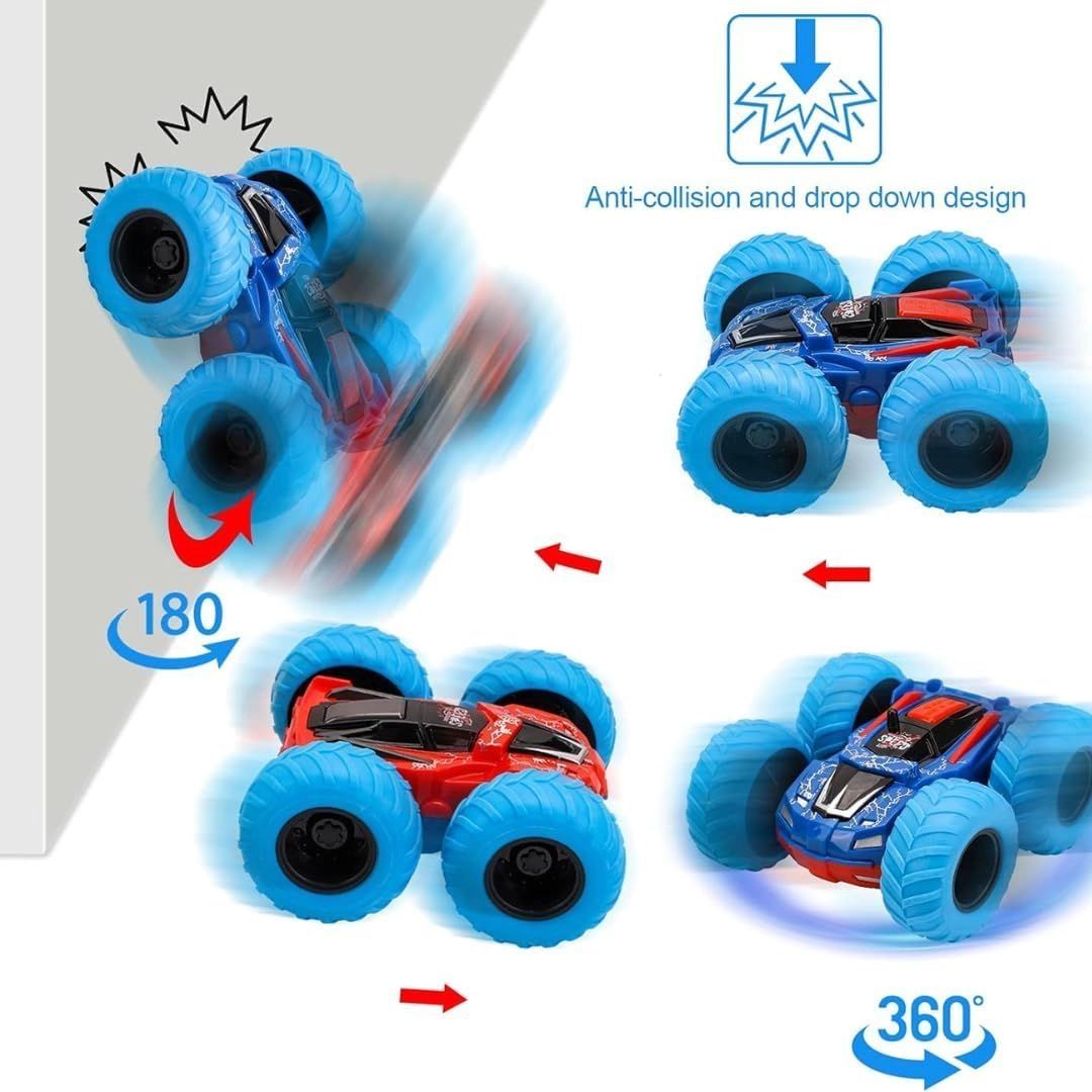 Double Sided Friction Powered Monster Truck