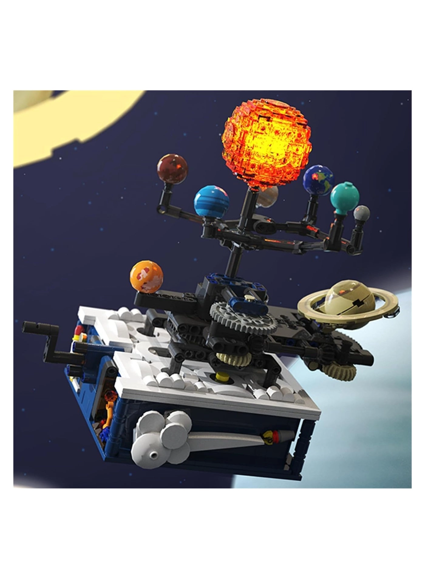 Solar System Model Kit - 775 Pieces Astronomy