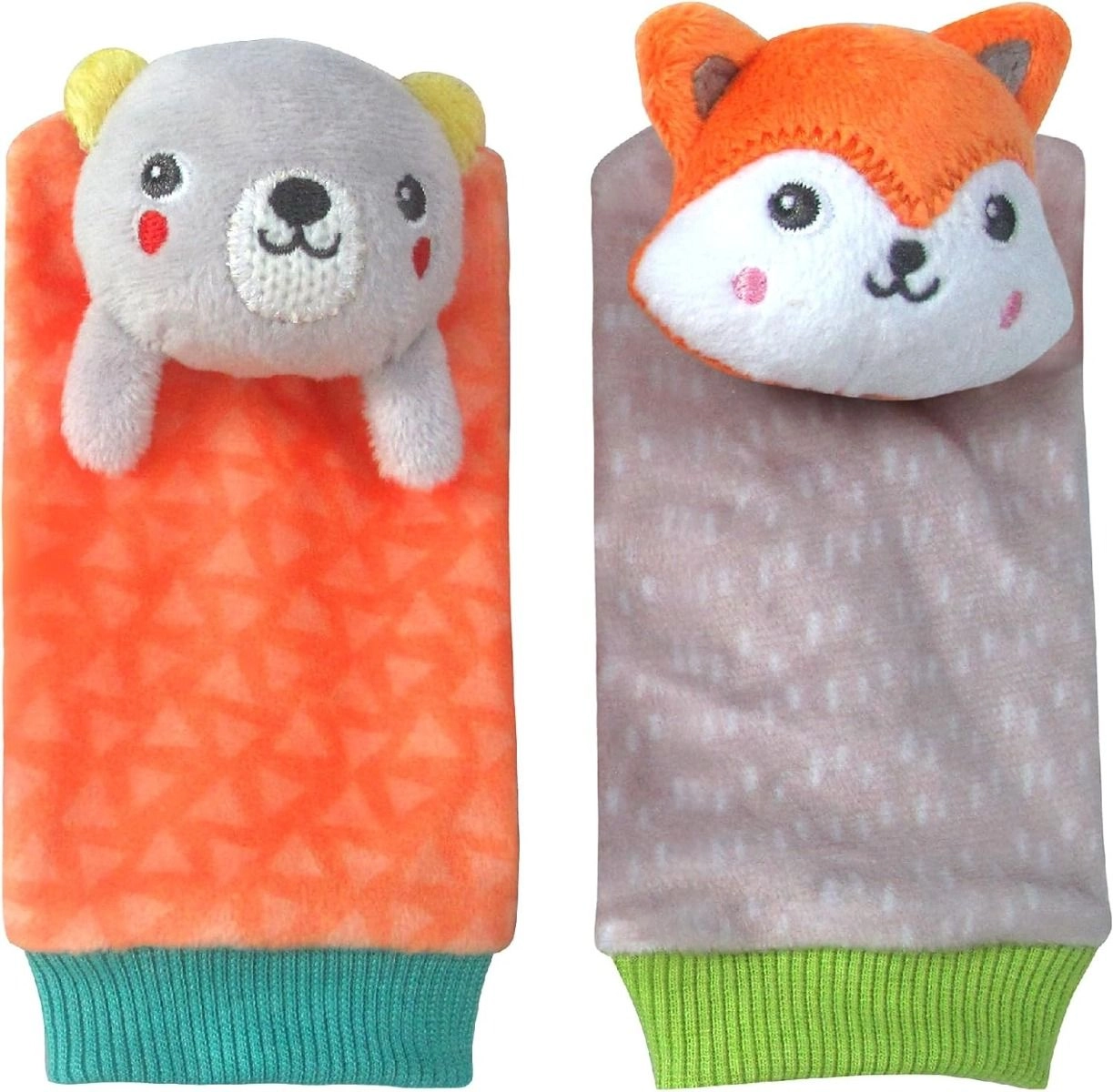 Foot And Wrist Rattle - 0 months fabric 4 pieces