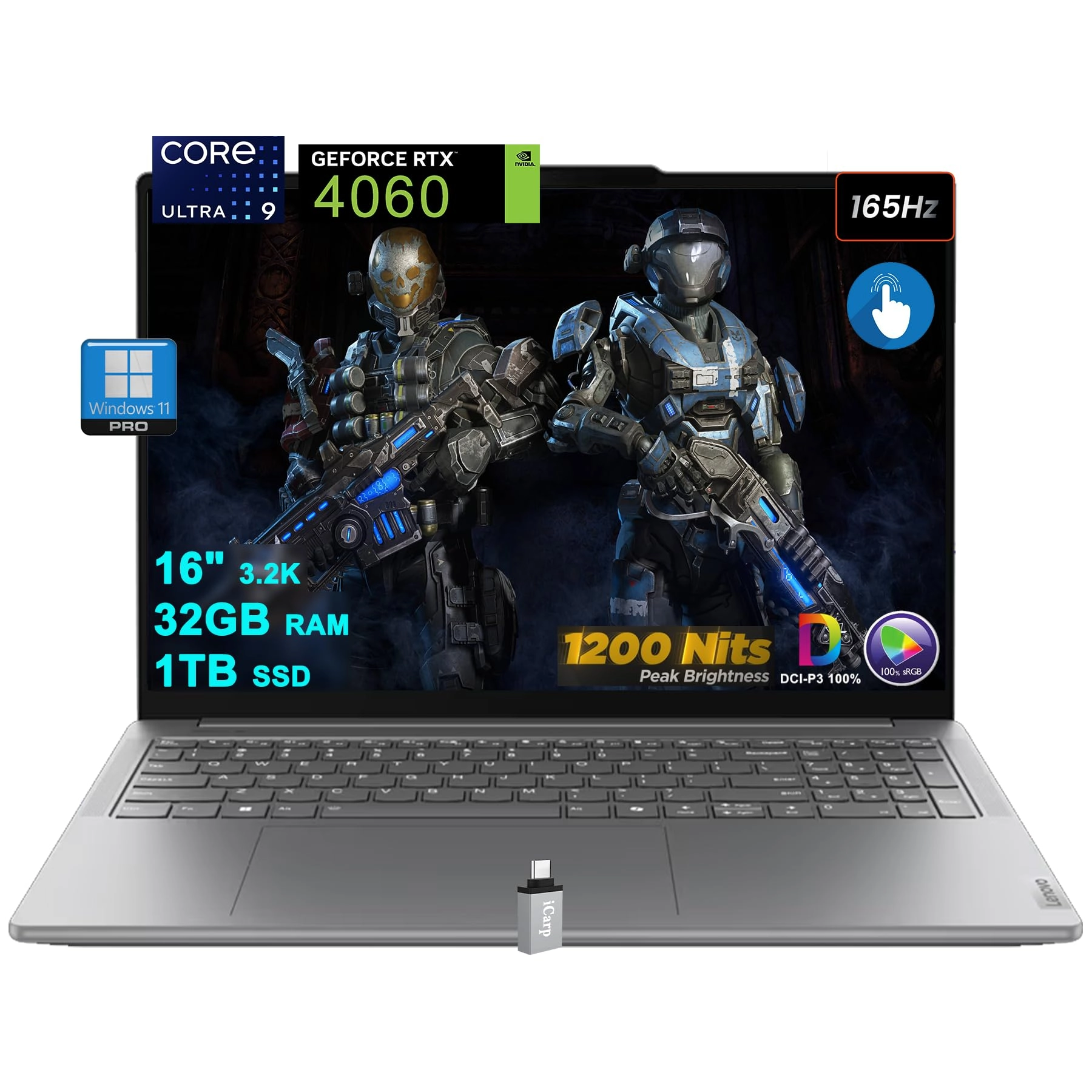 Yoga Pro 9 83DN001PAX - 16'' Core Ultra 9-185H 32GB 1TB SSD