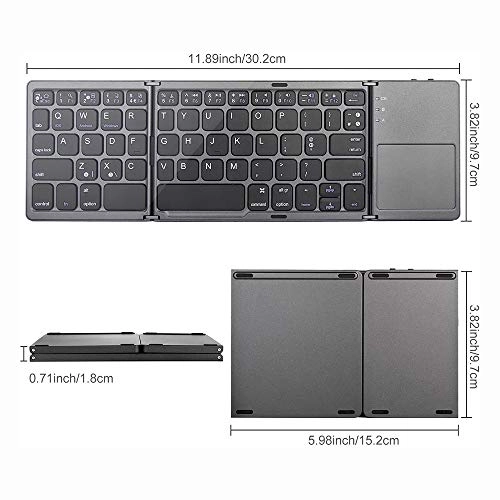 Folding BT Keyboard - US Wired/Wireless