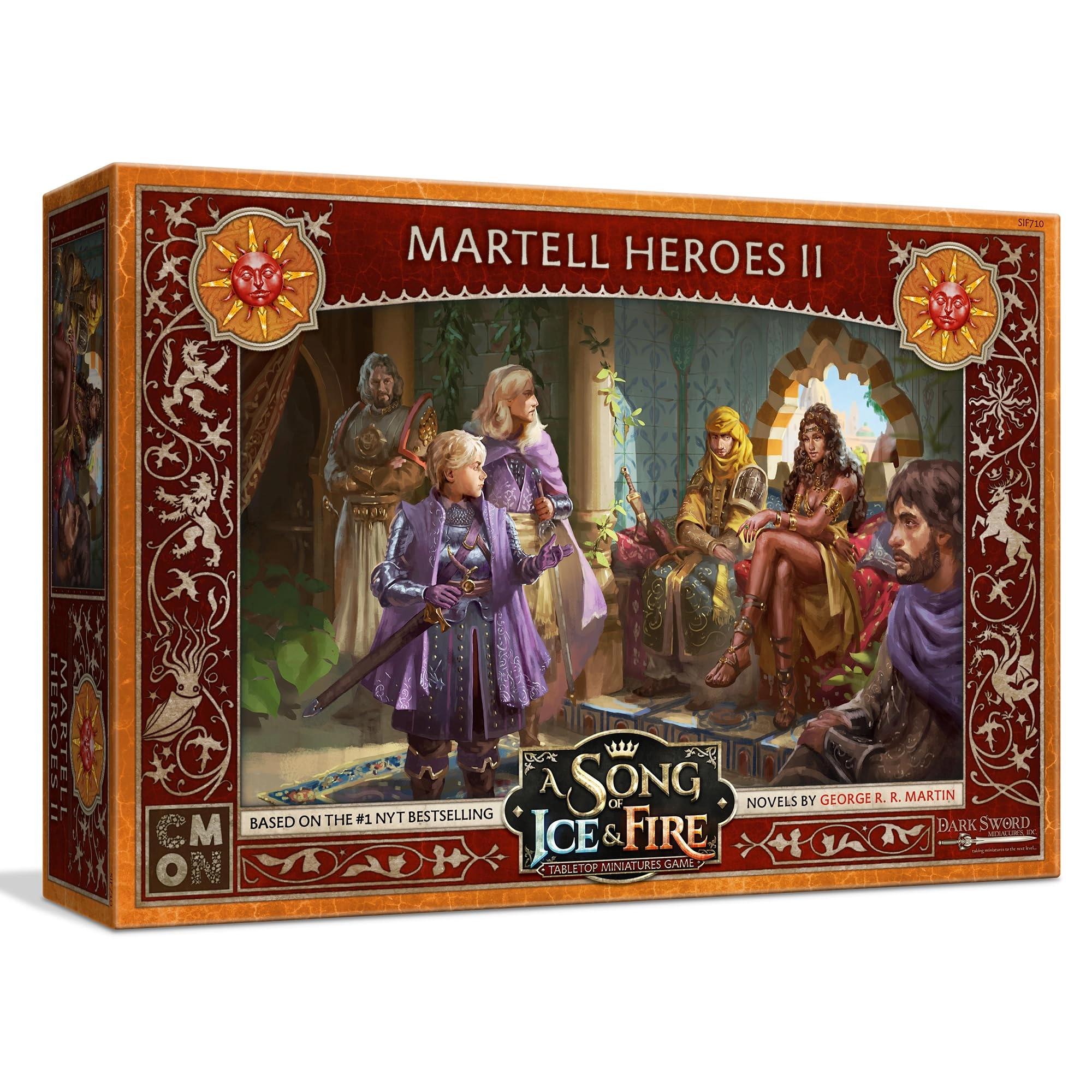 CMON A Song of Ice & Fire: Tabletop Miniatures Game Martell Heroes II