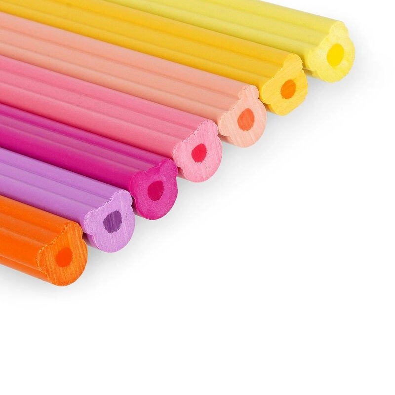 Colouring Pencils With Sharpener - Teddy Friends - 24