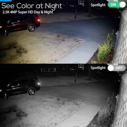 PTZ Security Camera - 2K 4pcs + 10CH NVR - 10'' HD Monitor