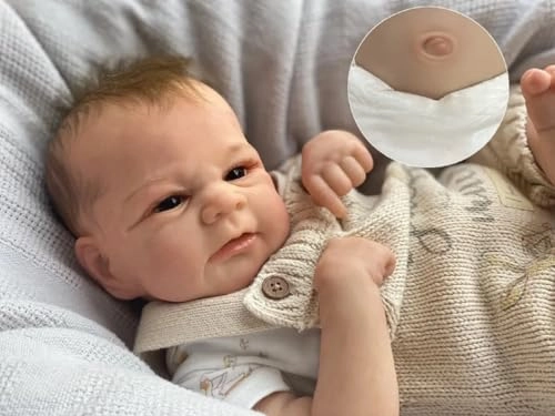 Elijah Reborn Baby Doll - 17 inch Vinyl Ages 3+