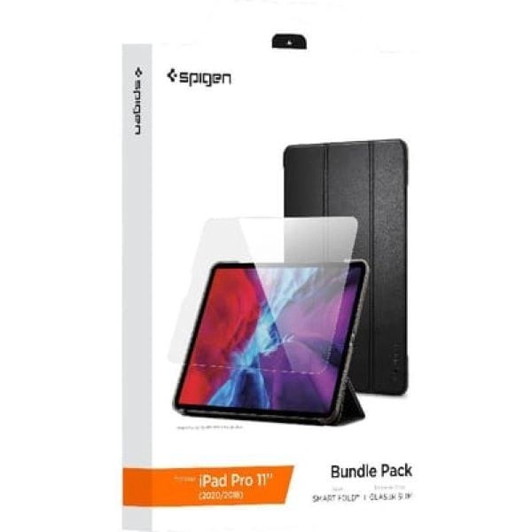 Spigen Smart Fold Case with Screen Protector for iPad Pro 11-inch (2020/2018)