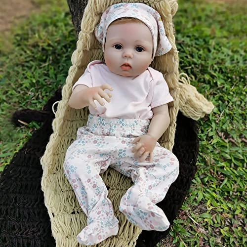 Reborn Baby Doll - 20 Inch Lifelike Vinyl Girl