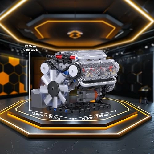 V8 Motor Kit - 535 pcs