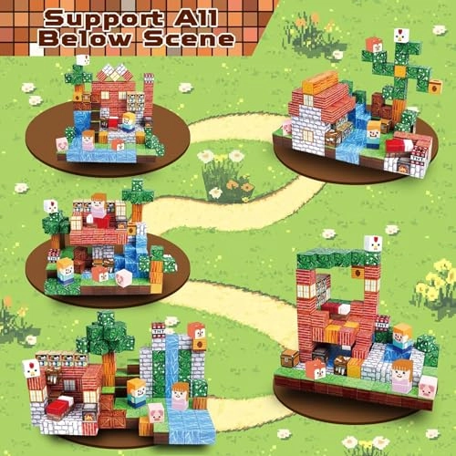 Magnetic Building Blocks - 150 pcs